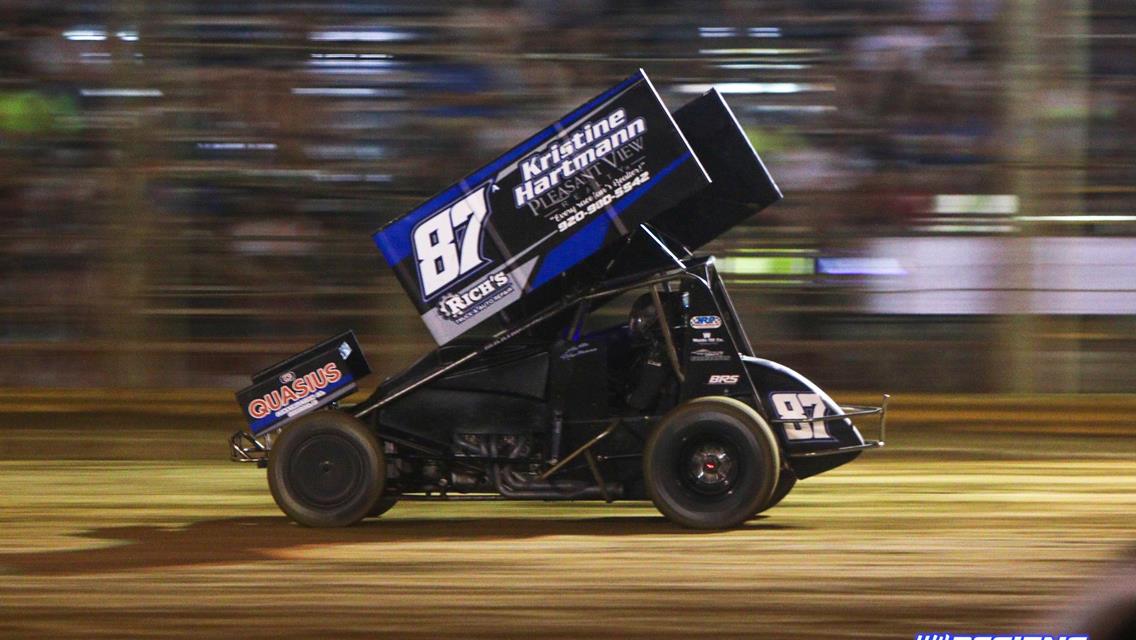 With break in IRA action, Hartmann to hit Outlaws tripleheader