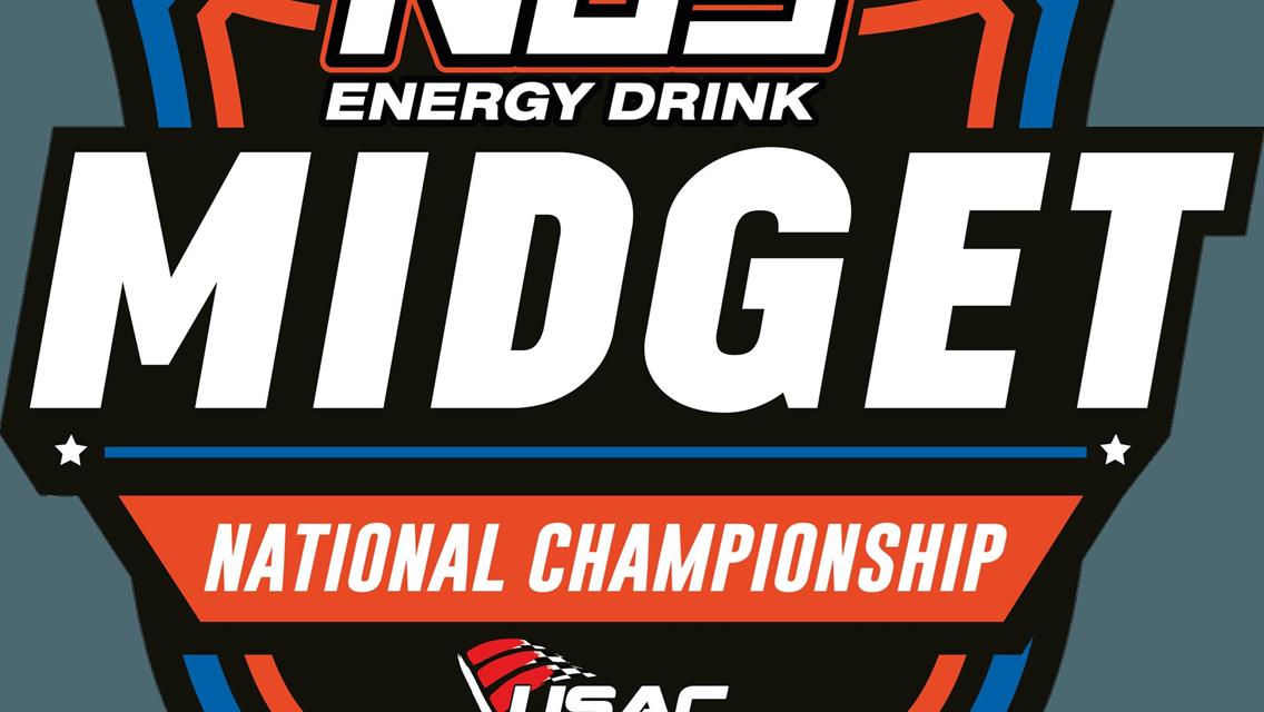 USAC NOS Energy Drink National Midgets Headline Exciting Friday Night