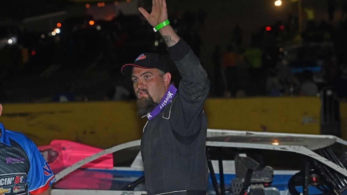 Senoia Raceway (Senoia, GA) – Crate Racin’ USA – Senoia Raceway 50 – July 16th, 2022. (Brian McLeod photo)