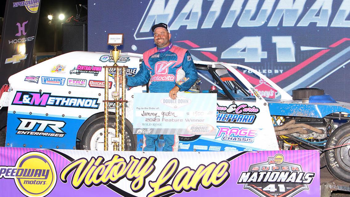 IMCA Double Down Prelude checkers are first for Rowdee Van Genderen