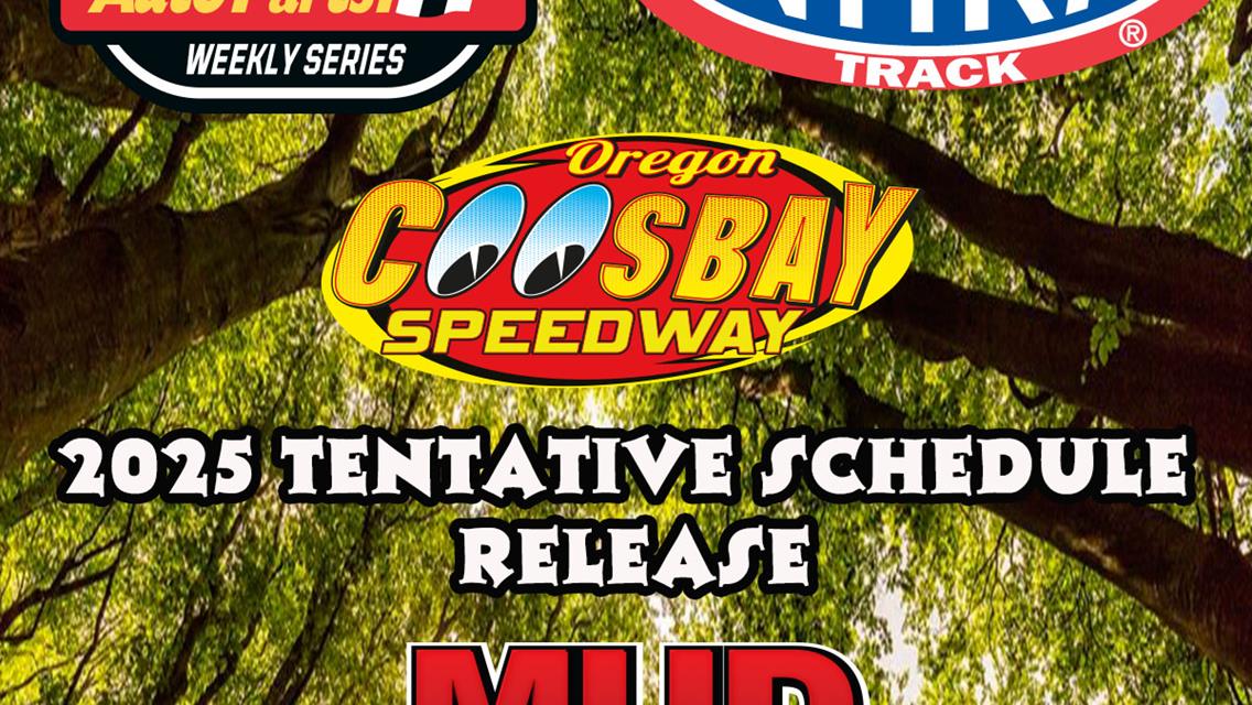 2025 Tentative Schedule Released