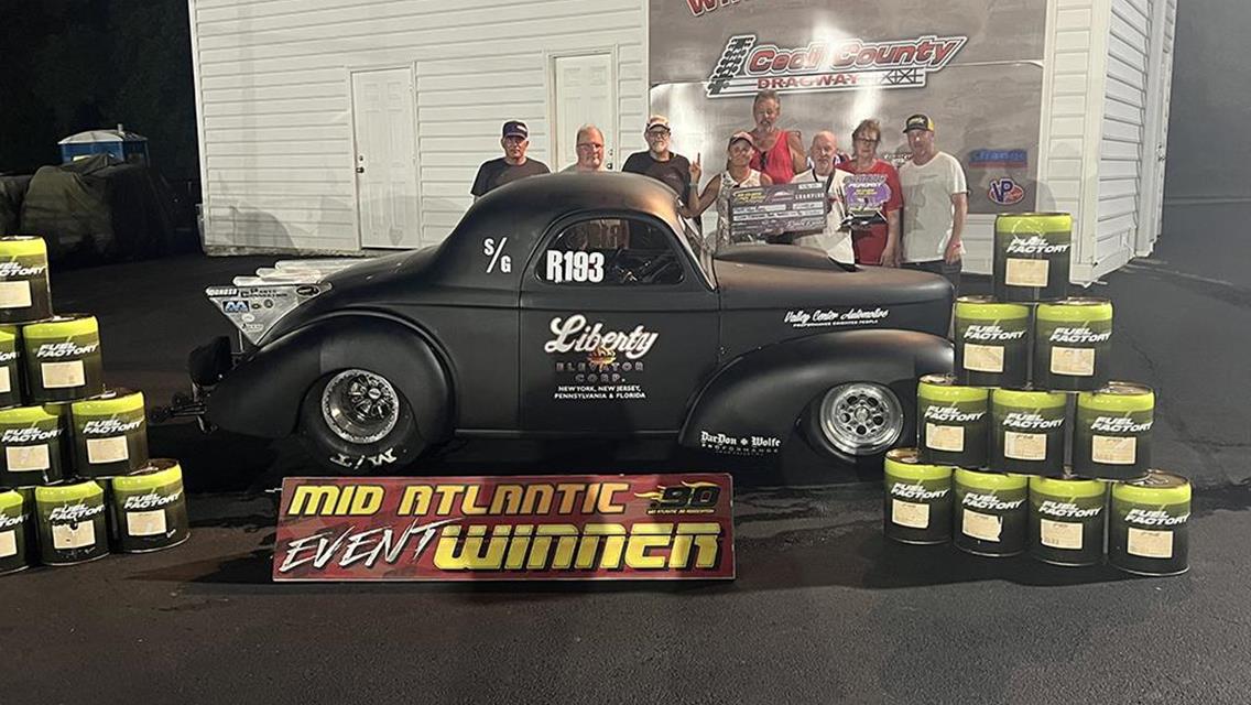 Mid Atlantic .90 Association Uncle Buck Stack and Paone Double Up in Jrs Morehead and Stalba take wins at Cecil County