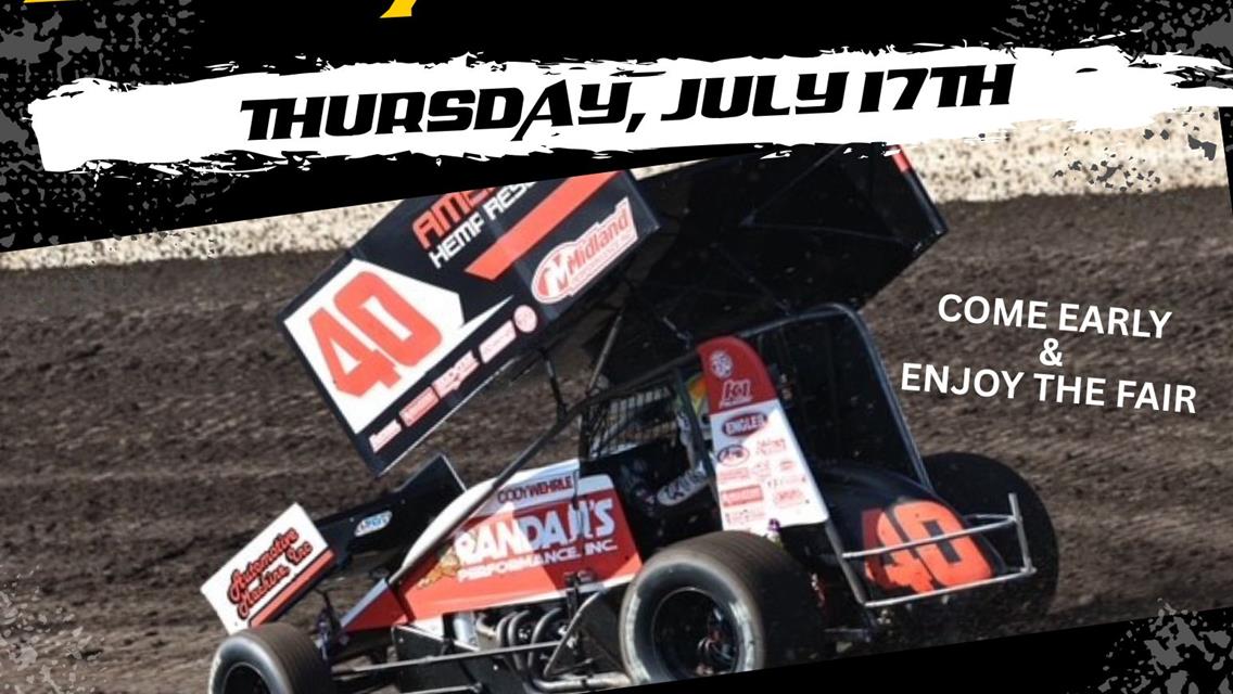 Mohrfeld Solar Sprint Invaders Visit Southern Iowa Speedway this Thursday!
