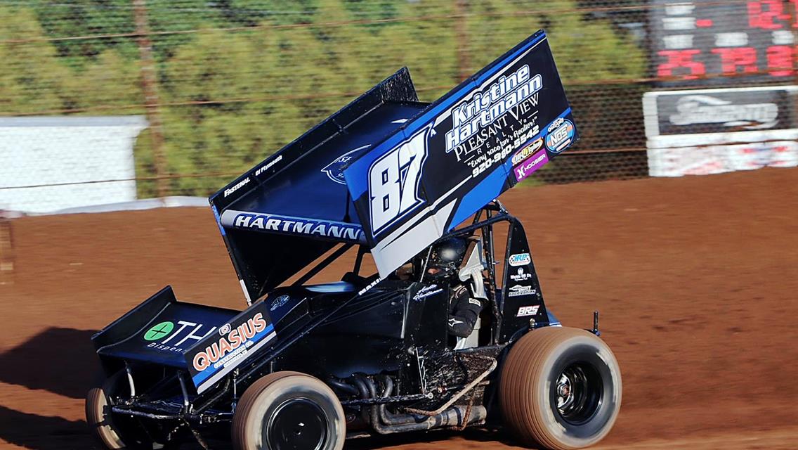 Hartmann posts Plymouth top-10, gears up for Wilmot, 141 twin bill