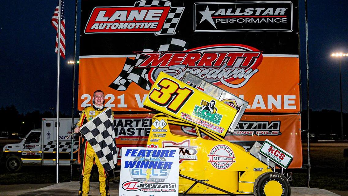 Nickels Dominate in Lightning Sprints Return to Merritt Speedway