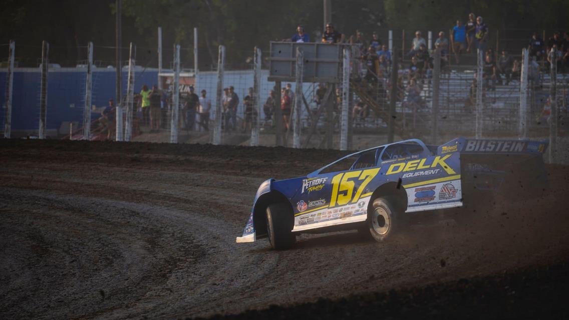 River Cities Speedway (Grand Forks, ND) – World of Outlaws Case Late Model Series – June 30th, 2023. (Jacy Norgaard photo)