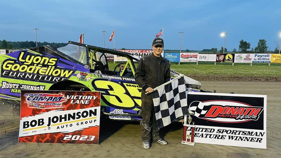 Christmas comes early for Jordan McCreadie with first Can Am win of 2023