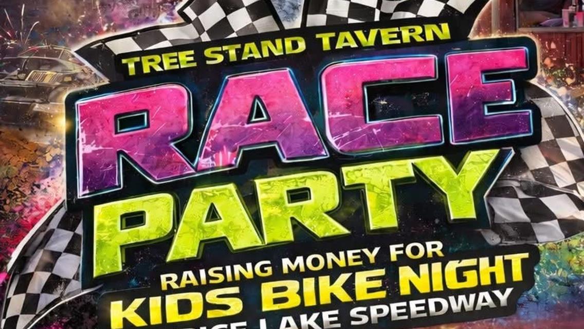 Race Party Fundraiser This Saturday at the Tree Stand Tavern in Barron