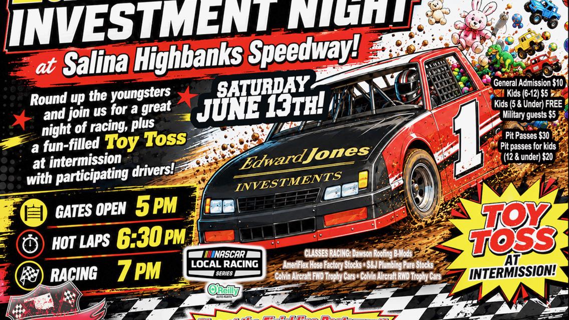 Edward Jones Investment Toy Toss Night This Saturday