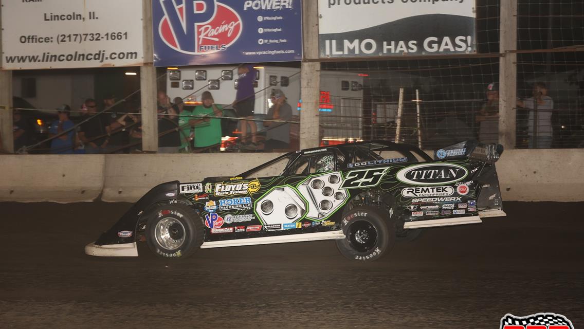 Lincoln Speedway (Lincoln, IL) – DIRTcar Summer Nationals – June 25th, 2023. (Brendon Bauman photo)