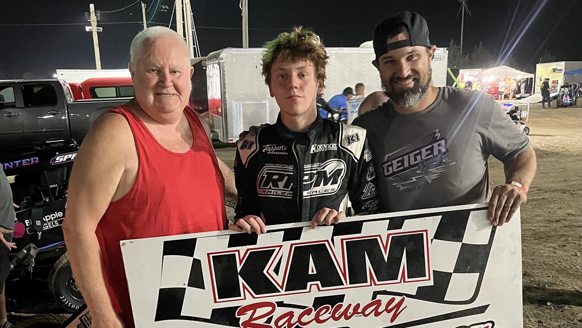 Weldon, Friesen, Roberts, and Friesen Win at KAM Raceway on Friday!