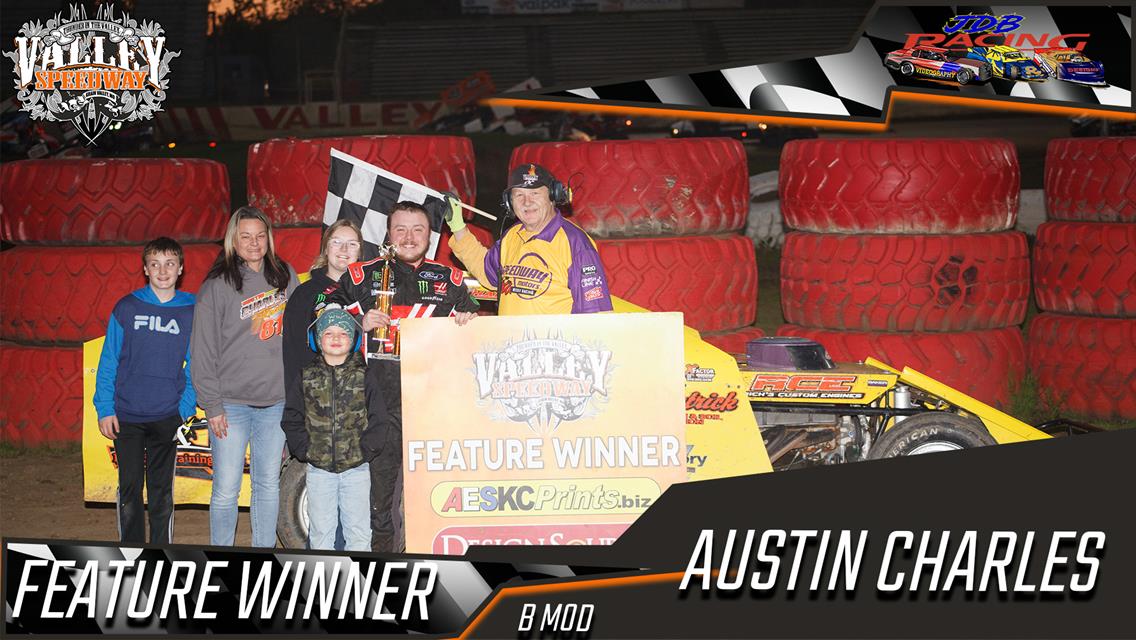Ryun, Noll, Raffurty, Charles, Thomas visit Victory Lane