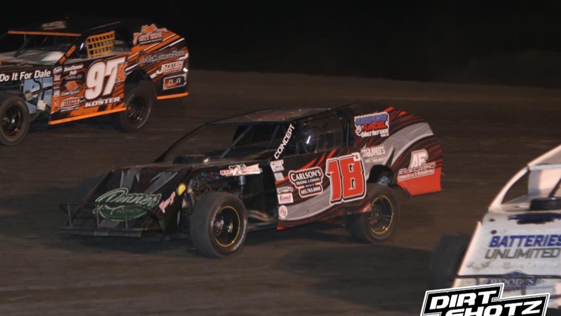 Estenson tops NOSA 410s at I-90 Speedway