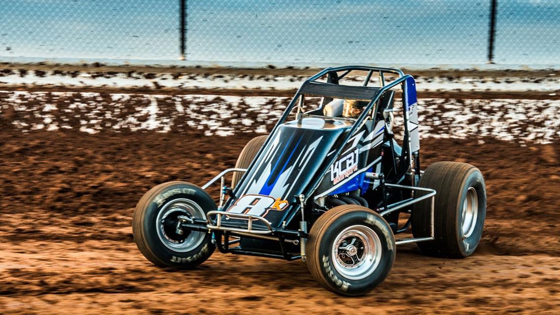 Leer gets highest career finish in a Sprint car