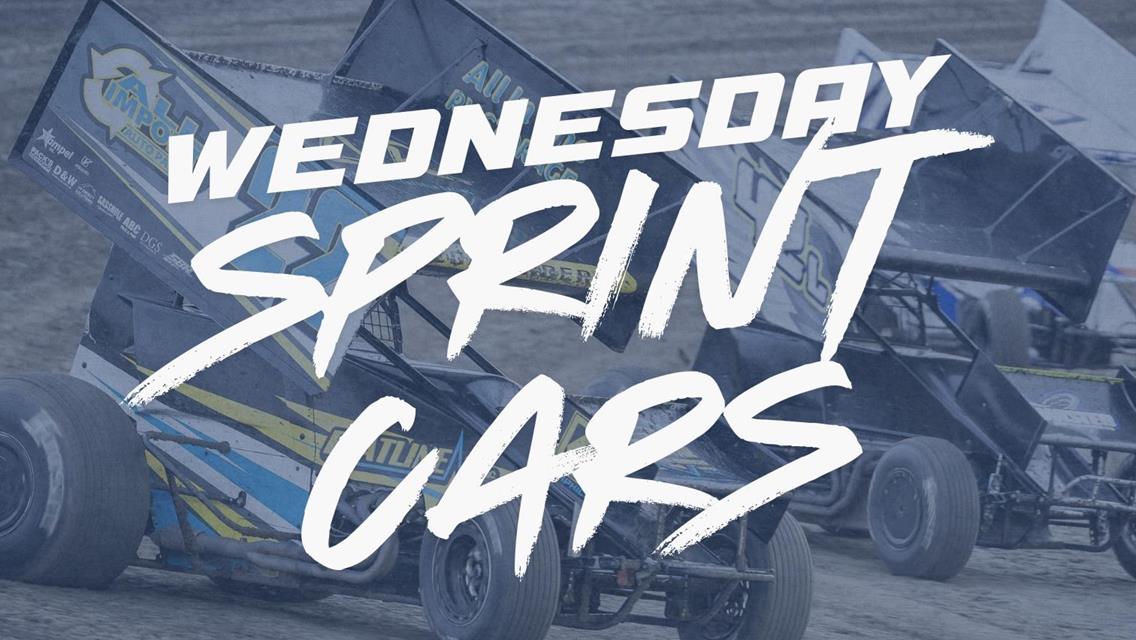 Sprint Cars Return this Wednesday Night!