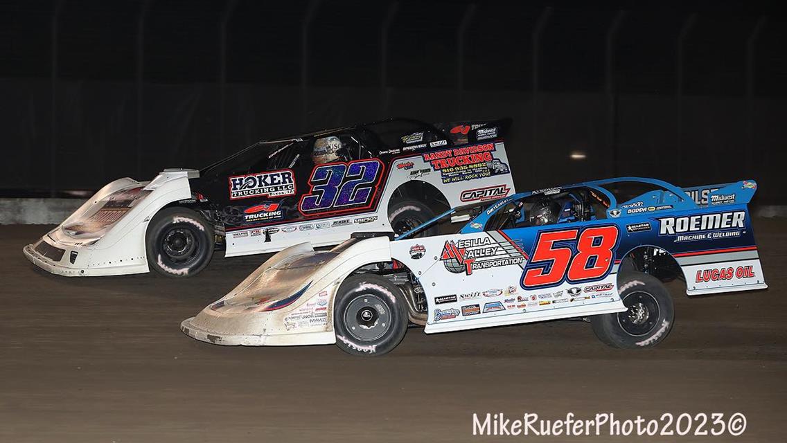 Davenport Speedway (Davenport, IA) – MARS Championship Series – Hoker 50 – July 25th, 2023. (Mike Ruefer photo)