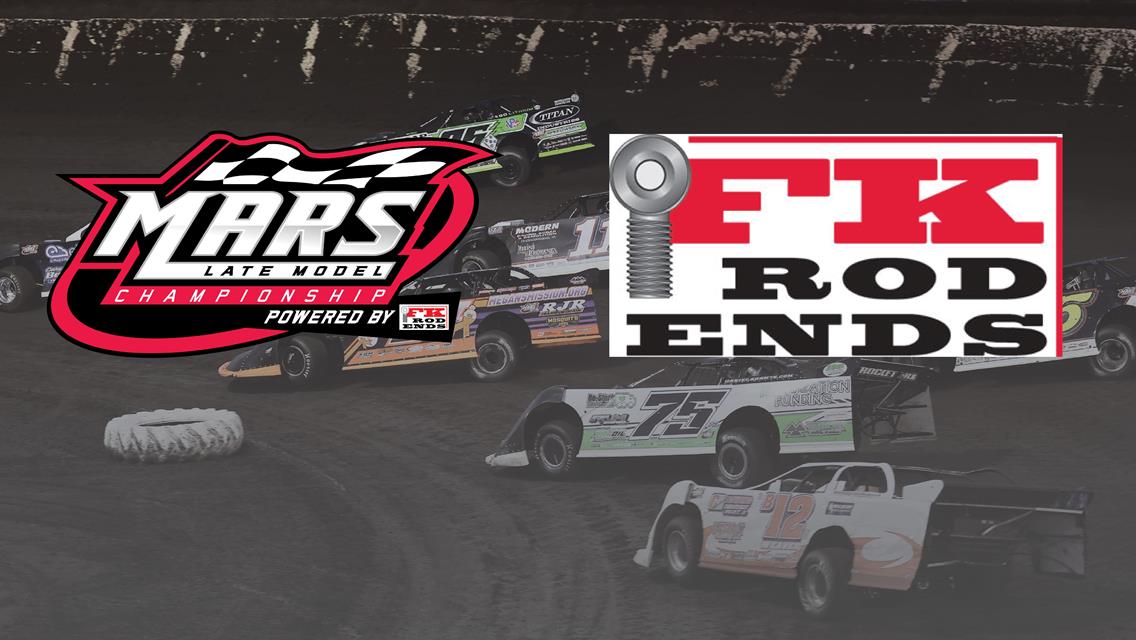 FK Rod Ends Continues Partnership as Title Sponsor for the MARS Late Model Championship Tour in 2025