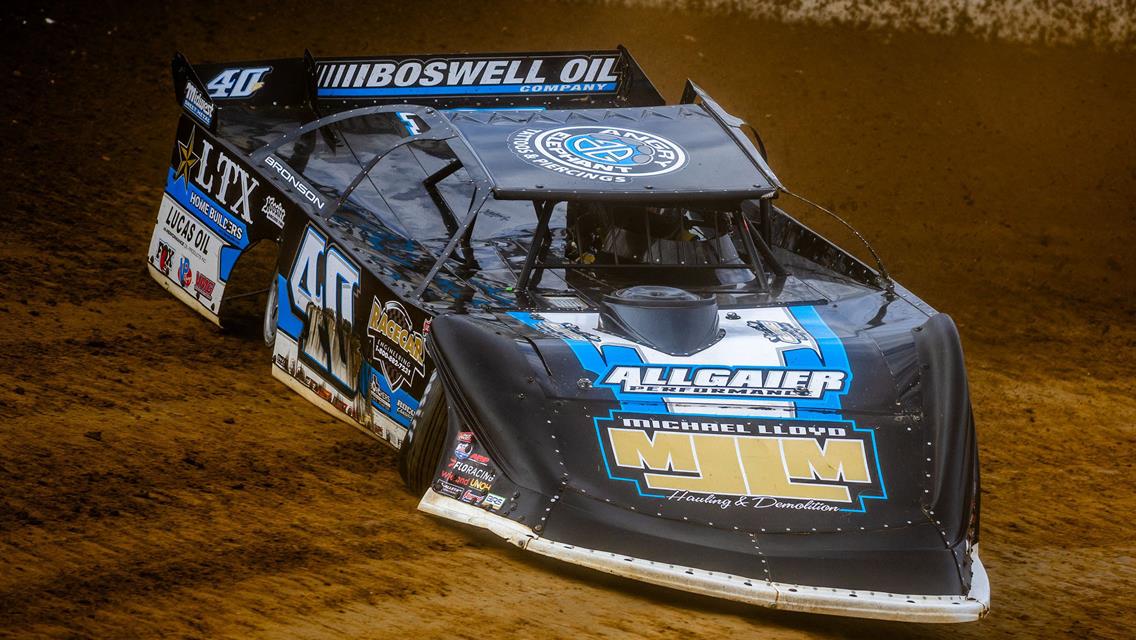 Atomic Speedway (Chillicothe, OH) – Lucas Oil Late Model Dirt Series – Buckeye Spring 50 – March 29, 2026. (Heath Lawson Photo)