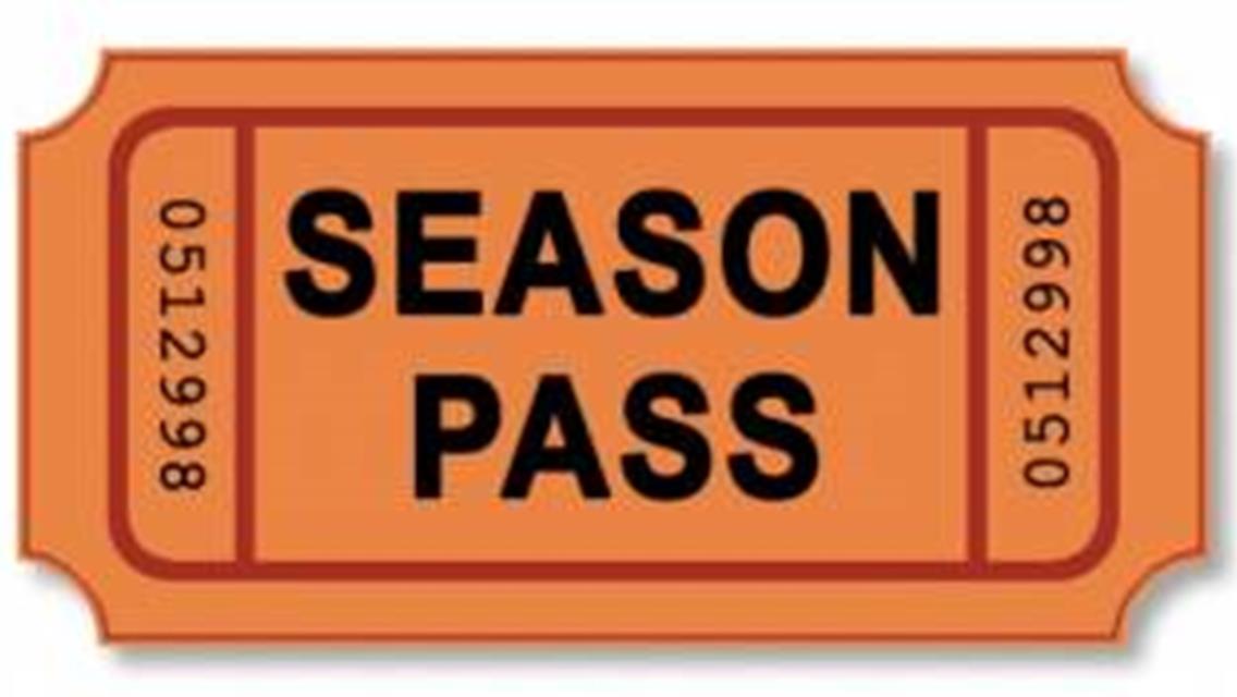 2020 Season Grandstand & Pit Passes Available