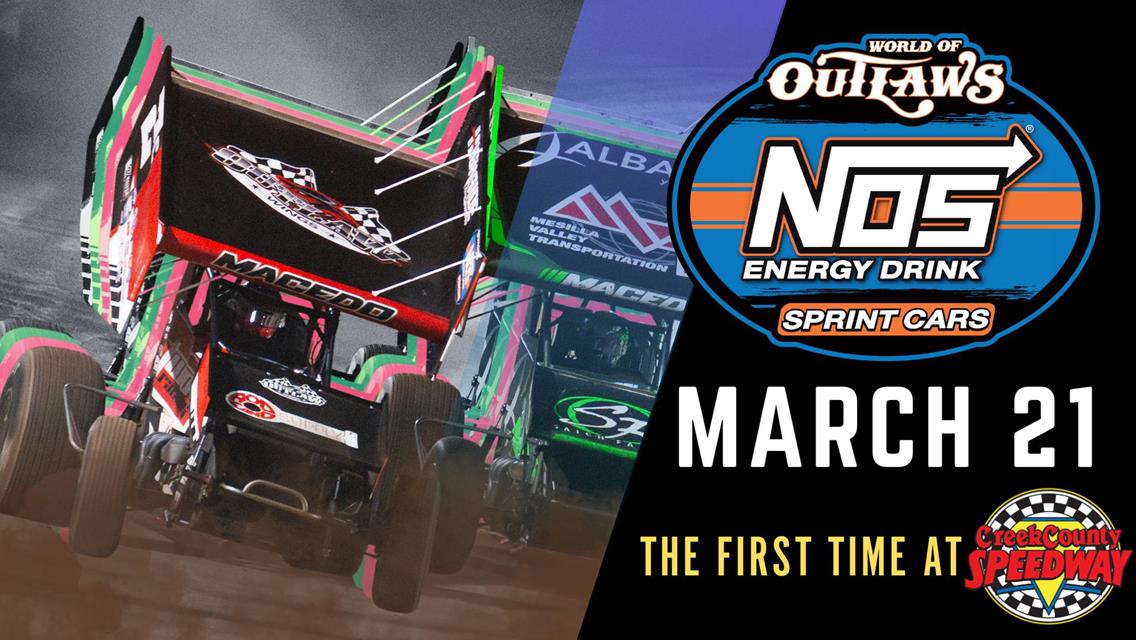 The Outlaws Are Coming To Creek County Speedway