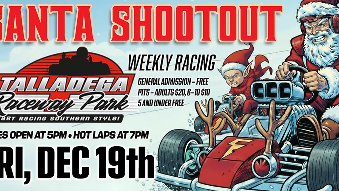 SANTA SHOOTOUT AT TRP! December 19th!