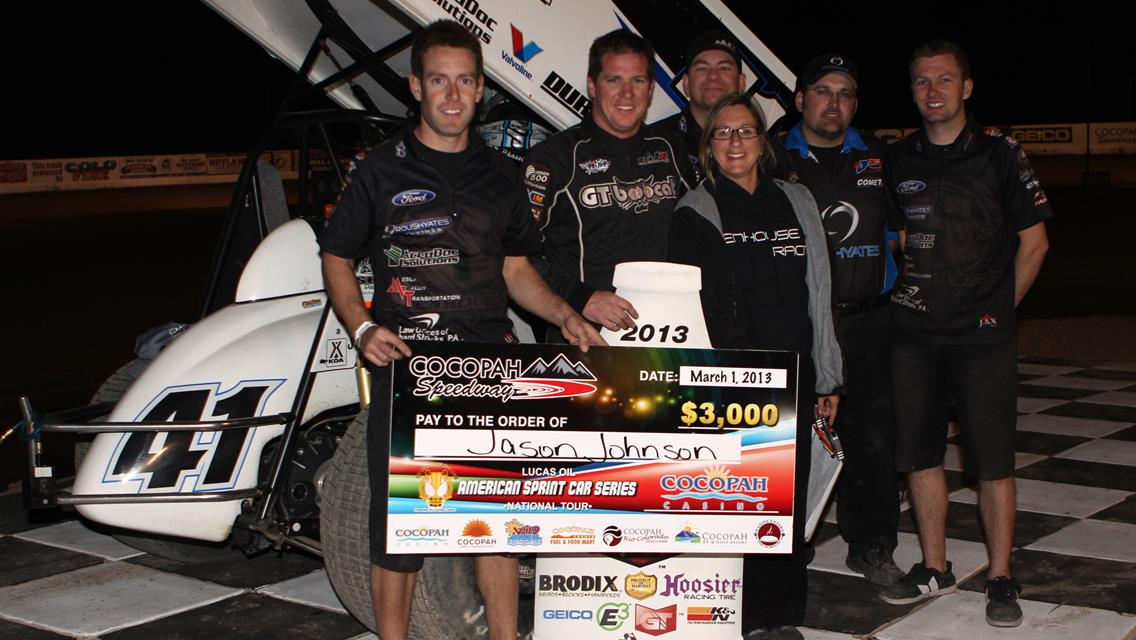 Johnson shines in Cocopah Cup opener