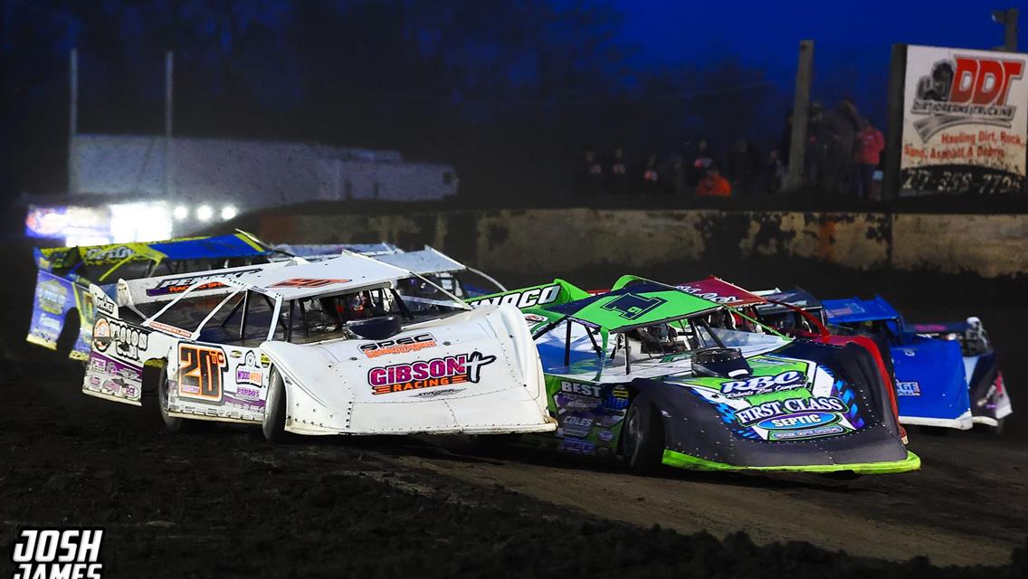 Farmer City Raceway (Farmer City, IL) – World of Outlaws Late Model Series – Illini 100 – April 11-12, 2026. (Josh James Artwork)