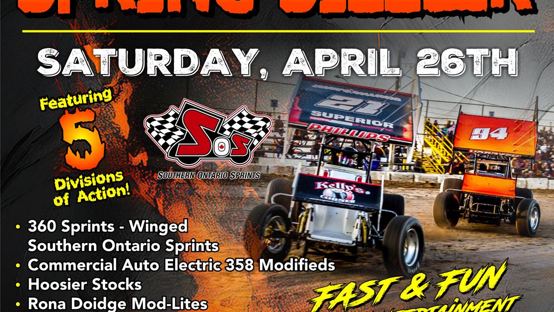 Merrittville Speedway presents Lococo&#39;s Spring Sizzler