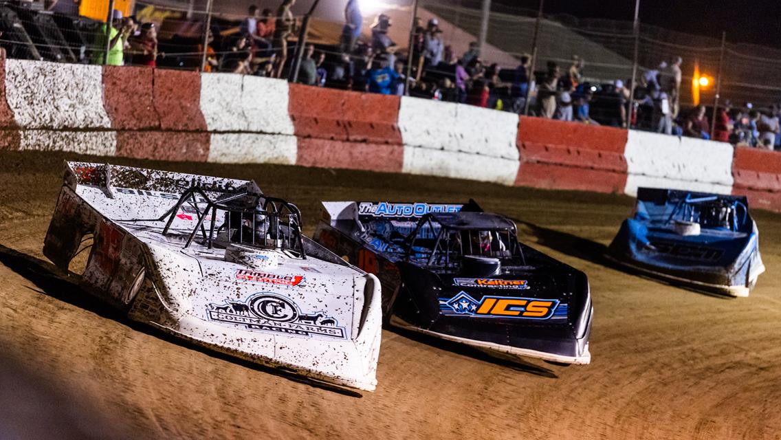 Batesville Motor Speedway (Locust Grove, AR) – Lucas Oil Late Model Dirt Series – Topless 100 – August 15th-16th, 2025. (Heath Lawson Photo)