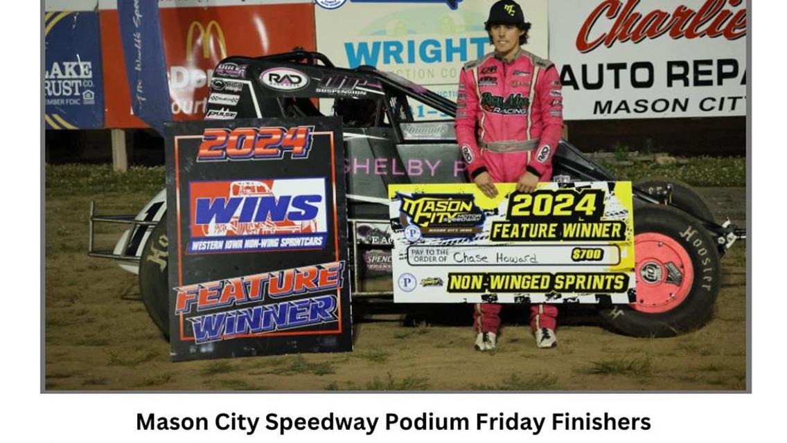 Friday &amp; Saturday Podium Winners - Mason City Speeday