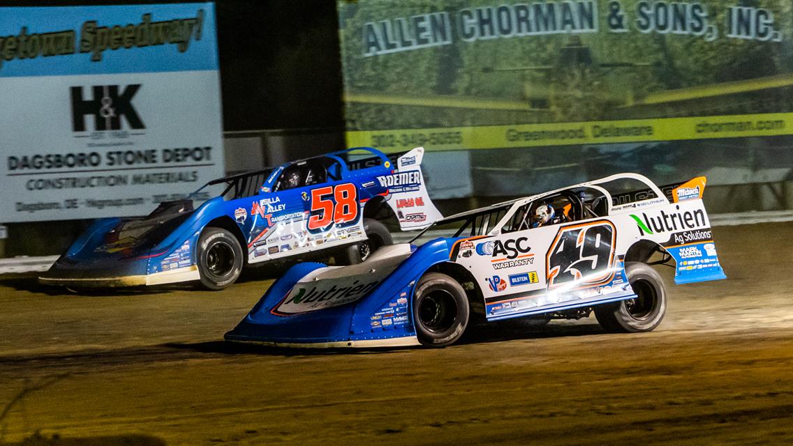 Georgetown Speedway (Georgetown, DE) – Lucas Oil Late Model Dirt Series – Melvin L. Joseph Memorial – April 26th, 2024. (Heath Lawson Photo)