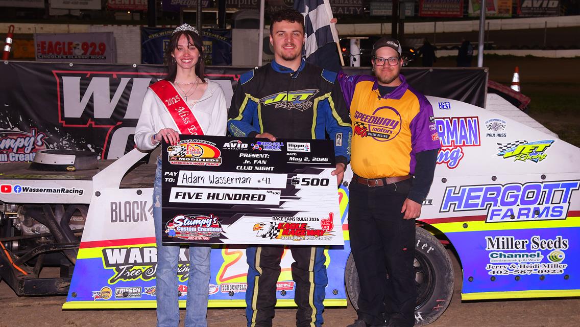 Snyder, Andersen, Williams, Pella &amp; Wasserman race to Victory at Eagle's Jr. Fan Club Night