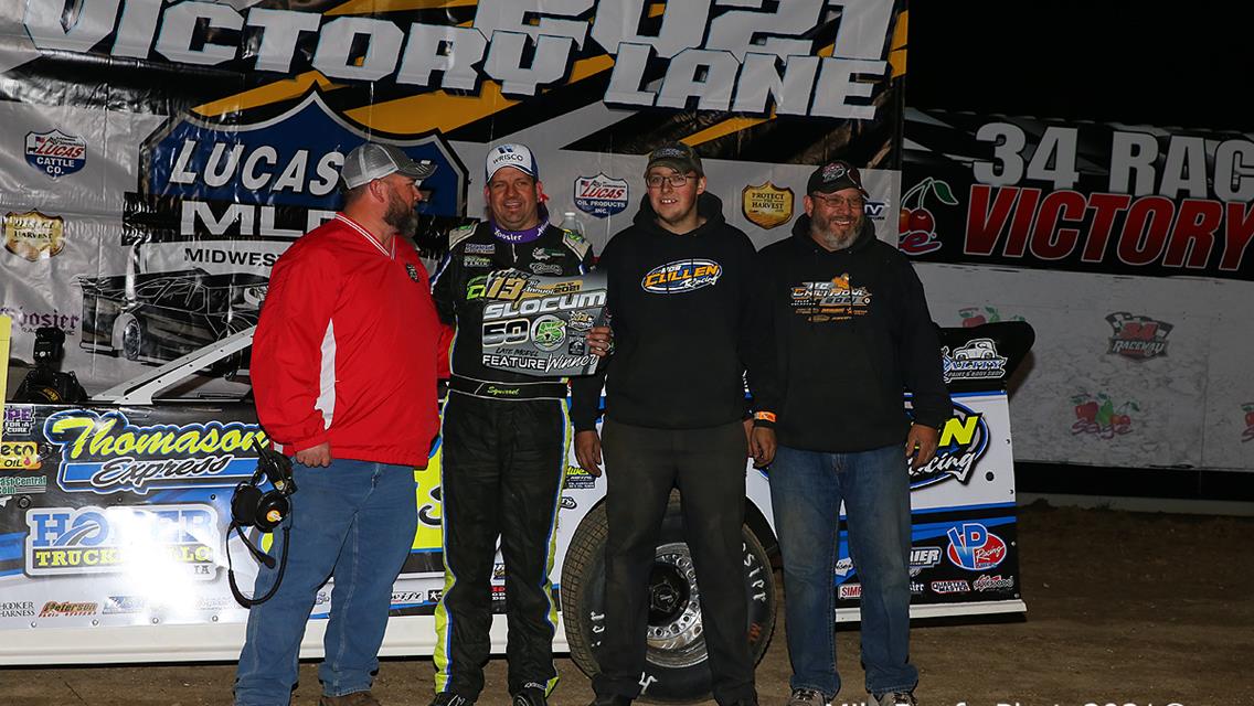 Shirley Wins Prelim to the Slocum