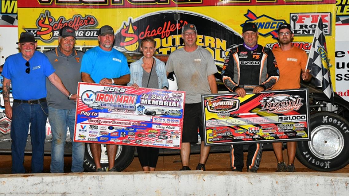 Tazewell Speedway (Tazewell, TN) – Valvoline Iron-Man Southern Series – Lil’ Bill Corum Memorial – July 3rd, 2023. (Michael Moats photo)