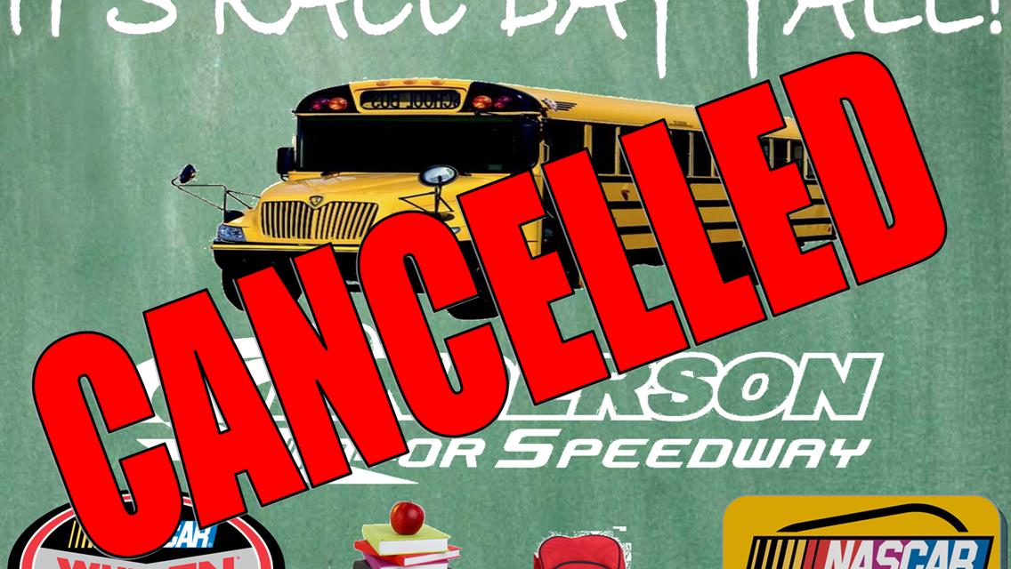 CANCELLED!!!!