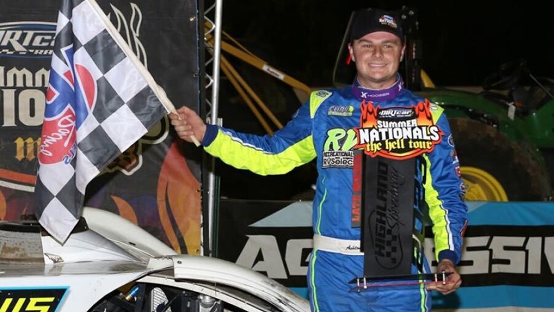 Highland Speedway (Highland, IL) – DIRTcar Summer Nationals – July 8th, 2023. (Terry Page Photo)