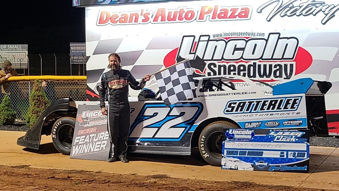 GREGG SATTERLEE SCORES FIRST LINCOLN WIN IN LAZER LATE MODEL CLASH; Cameron Smith Continues Rookie Season Success; Stephen Wurtzer Victorious in Centr