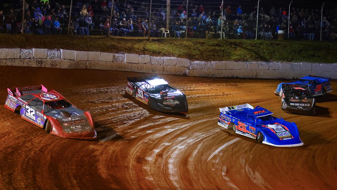 Tri-County Racetrack (Brasstown, NC) – Castrol FloRacing Night in America – Tar Heel 53 – October 12th, 2023. (Josh James Artwork)