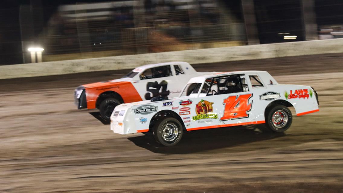 Law, Brown Jr., Castleberry, and Forsberg in Victory Lane