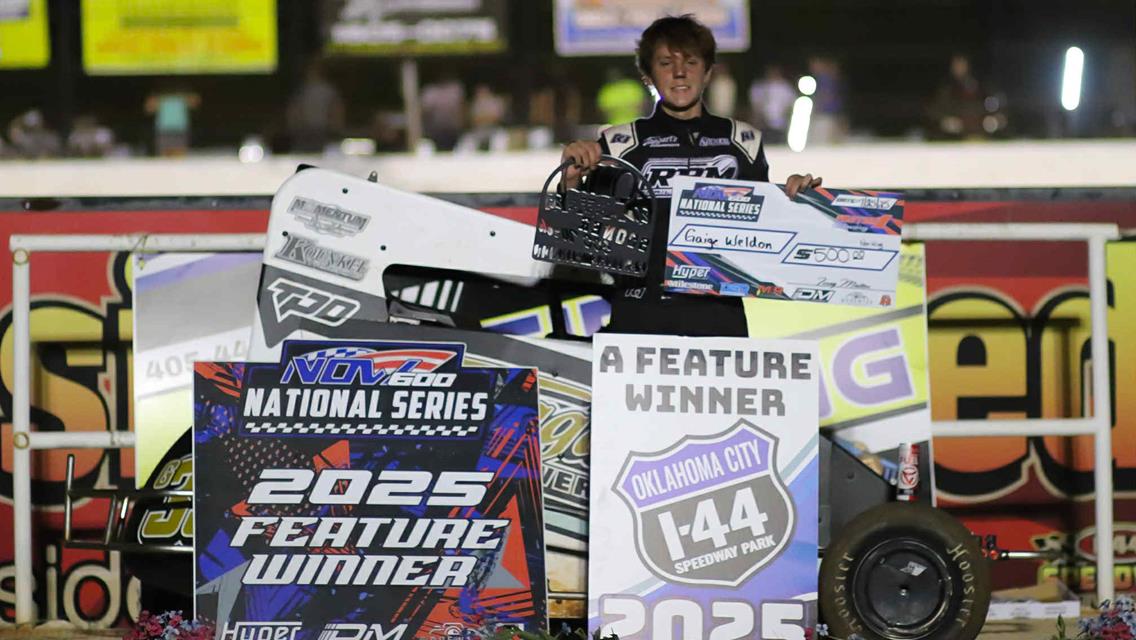 Weldon, Nunley, and Shaid Snag Sooner 600 Week Wins on Friday at I-44 Speedway Park!