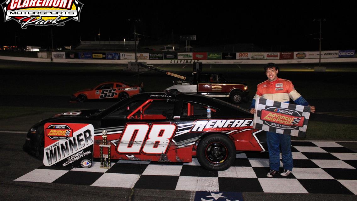 CARON AND DURAN DOMINATE IN FRIDAY WINS AT CLAREMONT