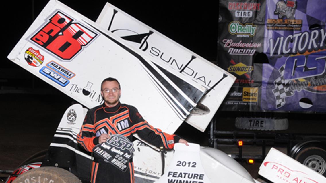 Tony Bruce takes 2012 Lucas Oil ASCS Season Opener