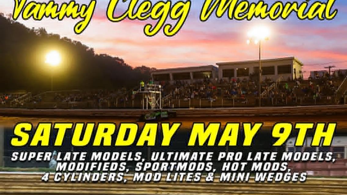 Racing Returns Saturday with Tammy Clegg Tribute and $2,000-to-Win UPLMS Show