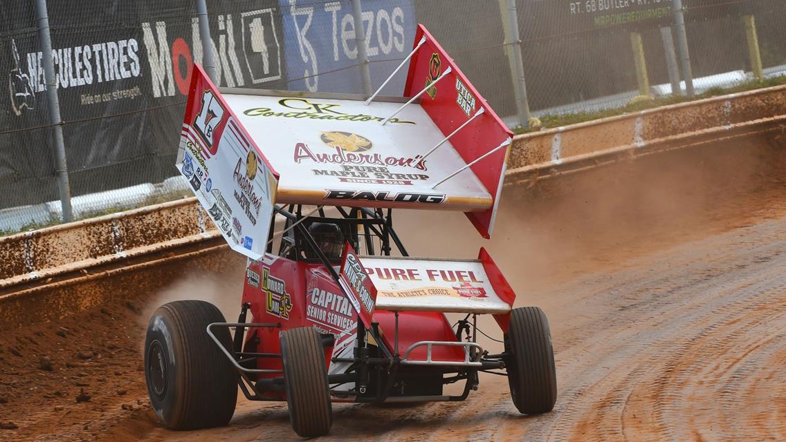 Balog Scores Top Ten at Sharon Speedway with All Star Circuit of Champions
