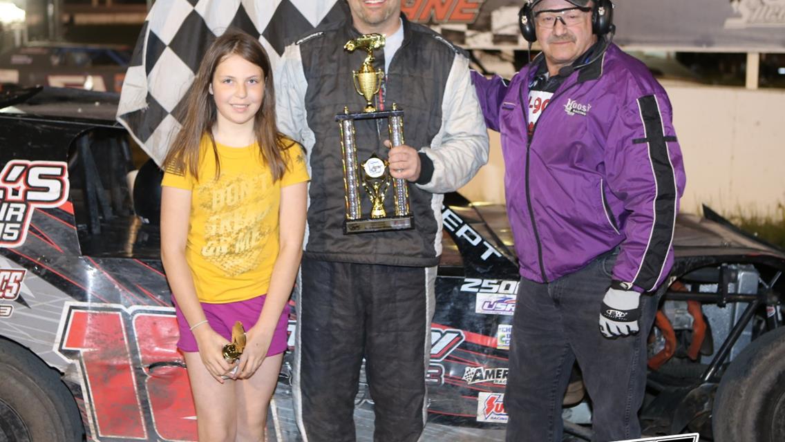 Estenson tops NOSA 410s at I-90 Speedway