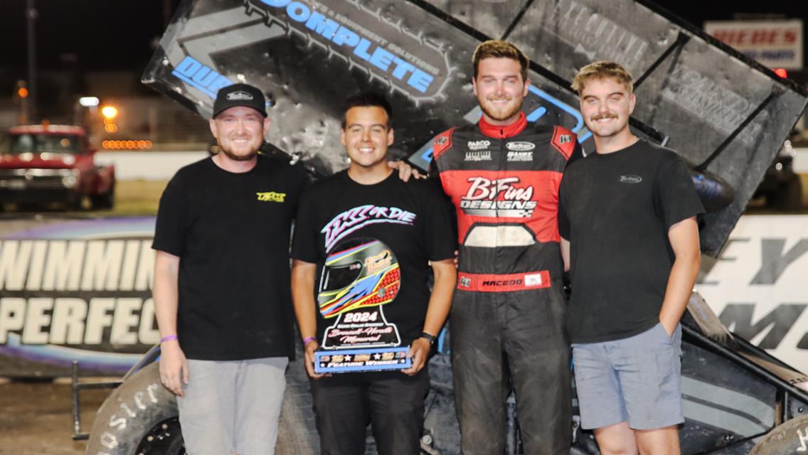 Cole Macedo Back in Victory Lane