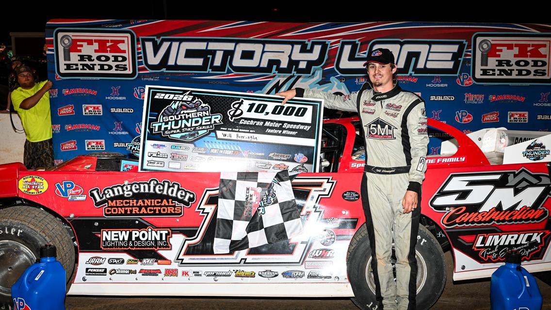 Wil Herrington captures Southern Thunder opener at Cochran Motor Speedway