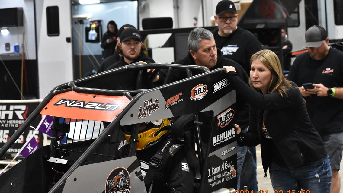 Badger Makes a Statement at the Chili Bowl