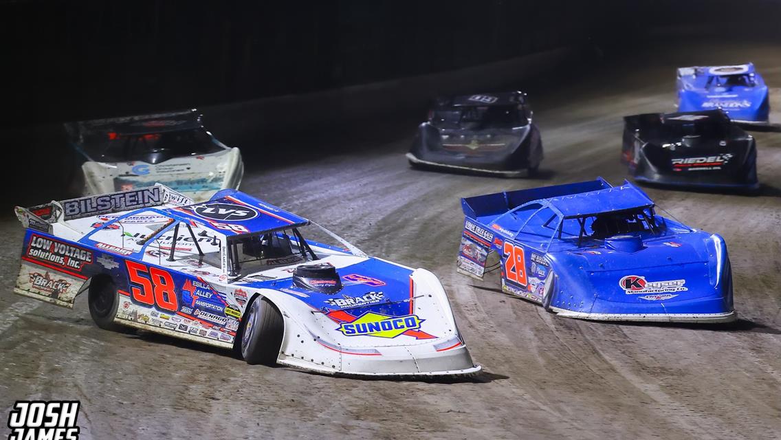 Volusia Speedway Park (De Leon Springs, FL) – World of Outlaws Late Model Series – DIRTcar Nationals – February 9th-14th, 2026. (Josh James Artwork)