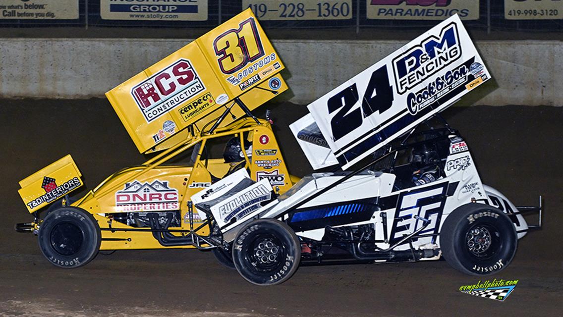 Stambaugh goes wire to wire in GLSS feature, Brennan Sherman wins 2nd career Modified feature and Todd Sherman bounces back from Modified crash to win